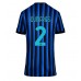 Maillot de foot Inter Milan Denzel Dumfries #2 Domicile vêtements Femmes 2025-26 Manches Courtes